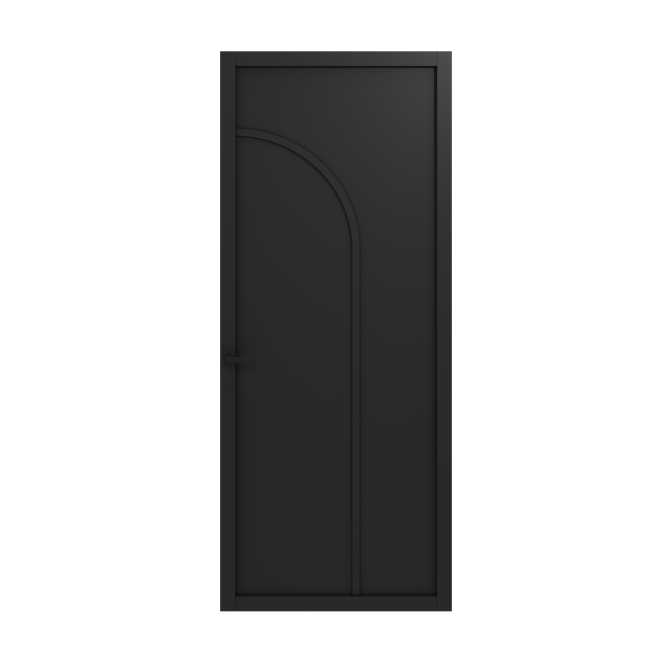 Binnendeur Skantrae SSL 4712 Paneeldeur Zwart